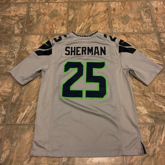 NFL Nike On Field Seattle Seahawks Sherman Jersey - Picture 5 of 5